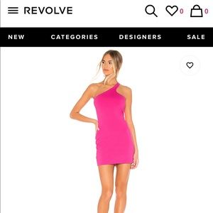 Revolve Pink Mini Dress